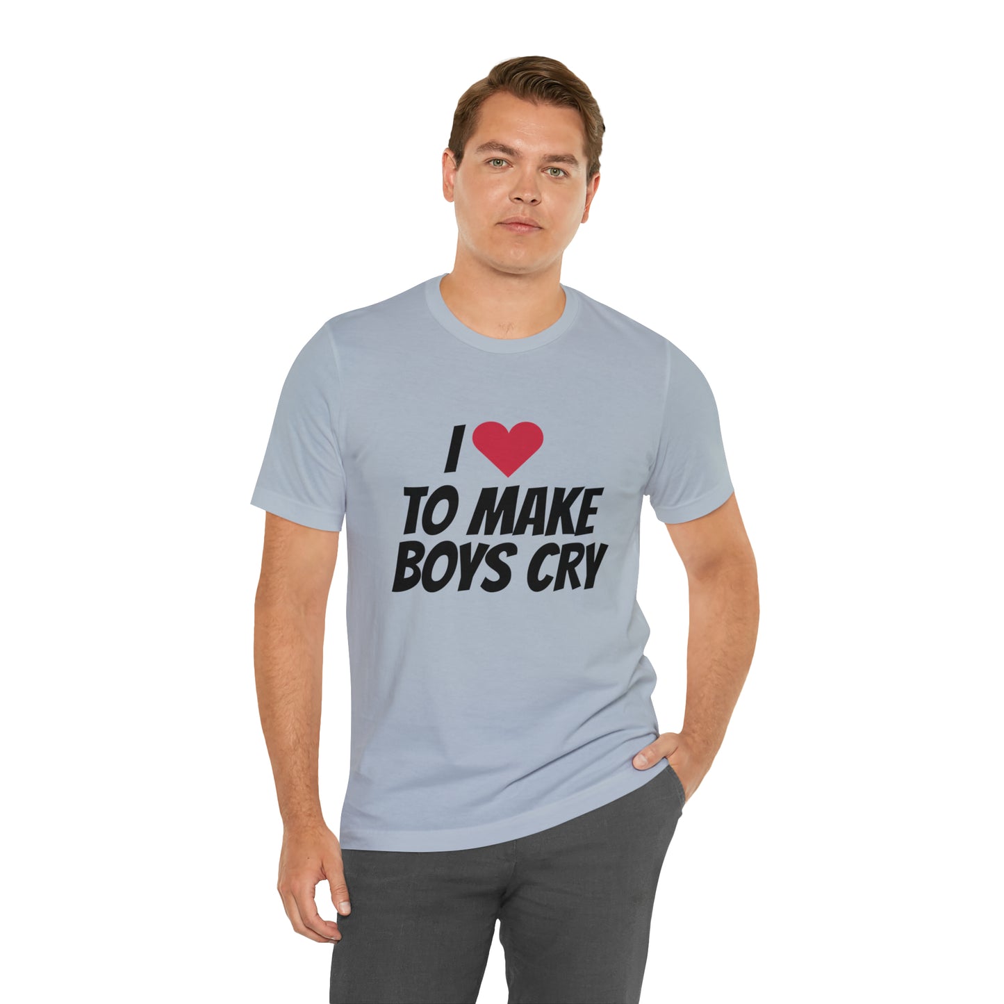 Make Boys Cry - Unisex Jersey Short Sleeve Tee