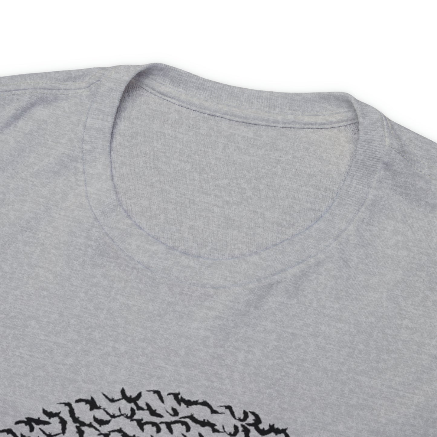 Halloween Moon Bats - Unisex Heavy Cotton Tee