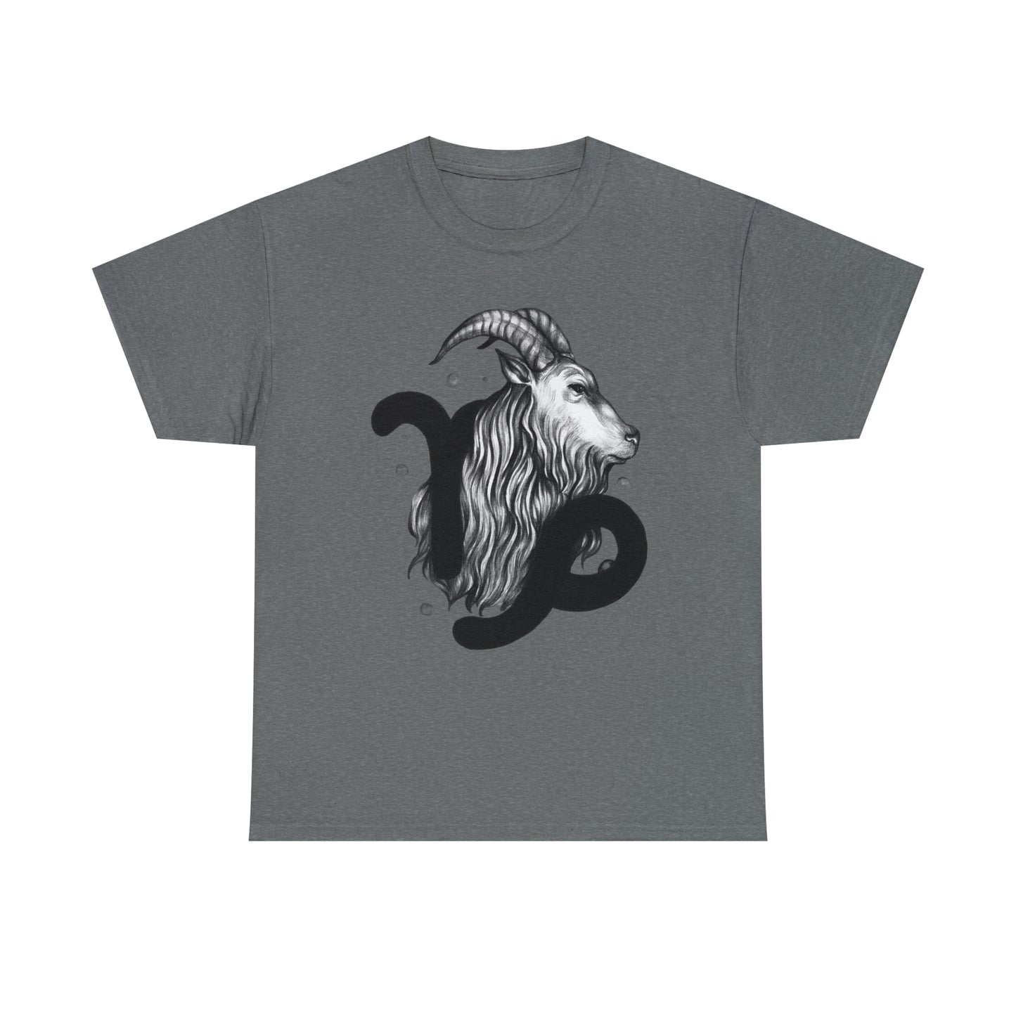 Capricorn Zodiac Sign - Unisex Heavy Cotton Tee