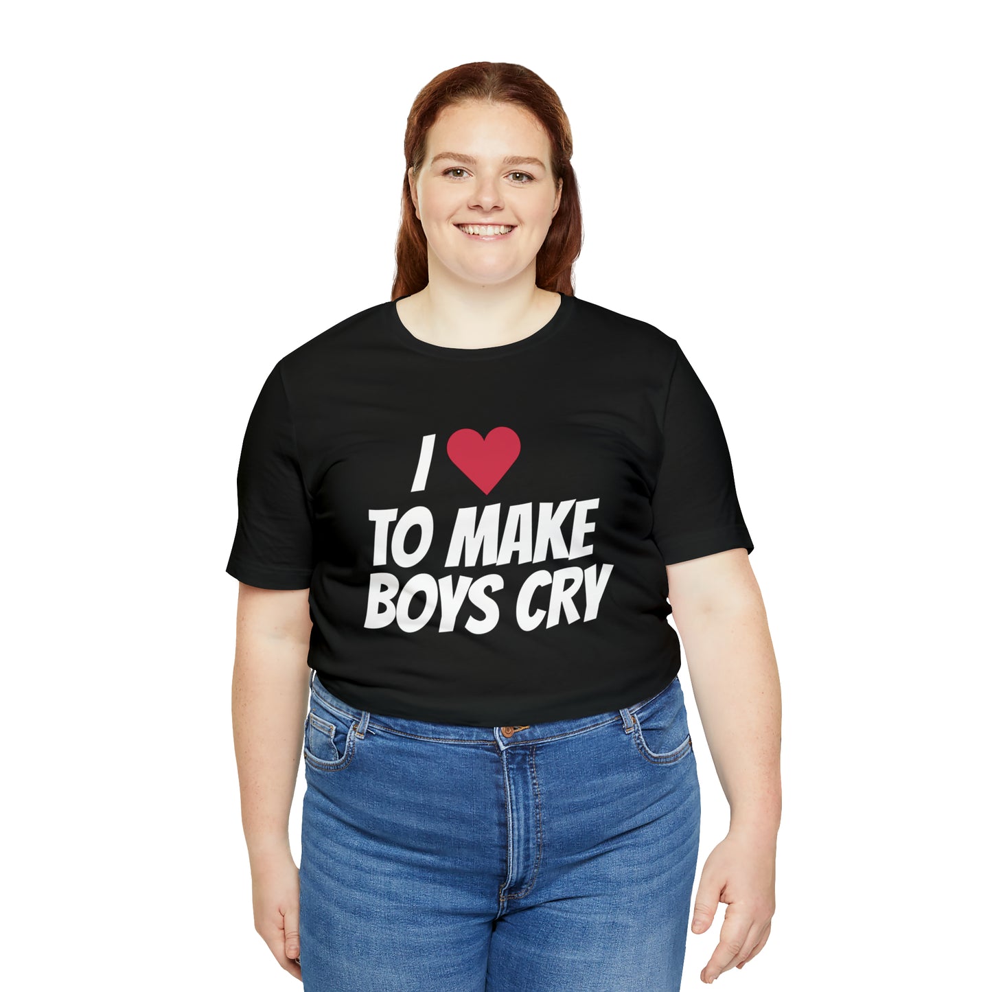Make Boys Cry - Unisex Jersey Short Sleeve Tee