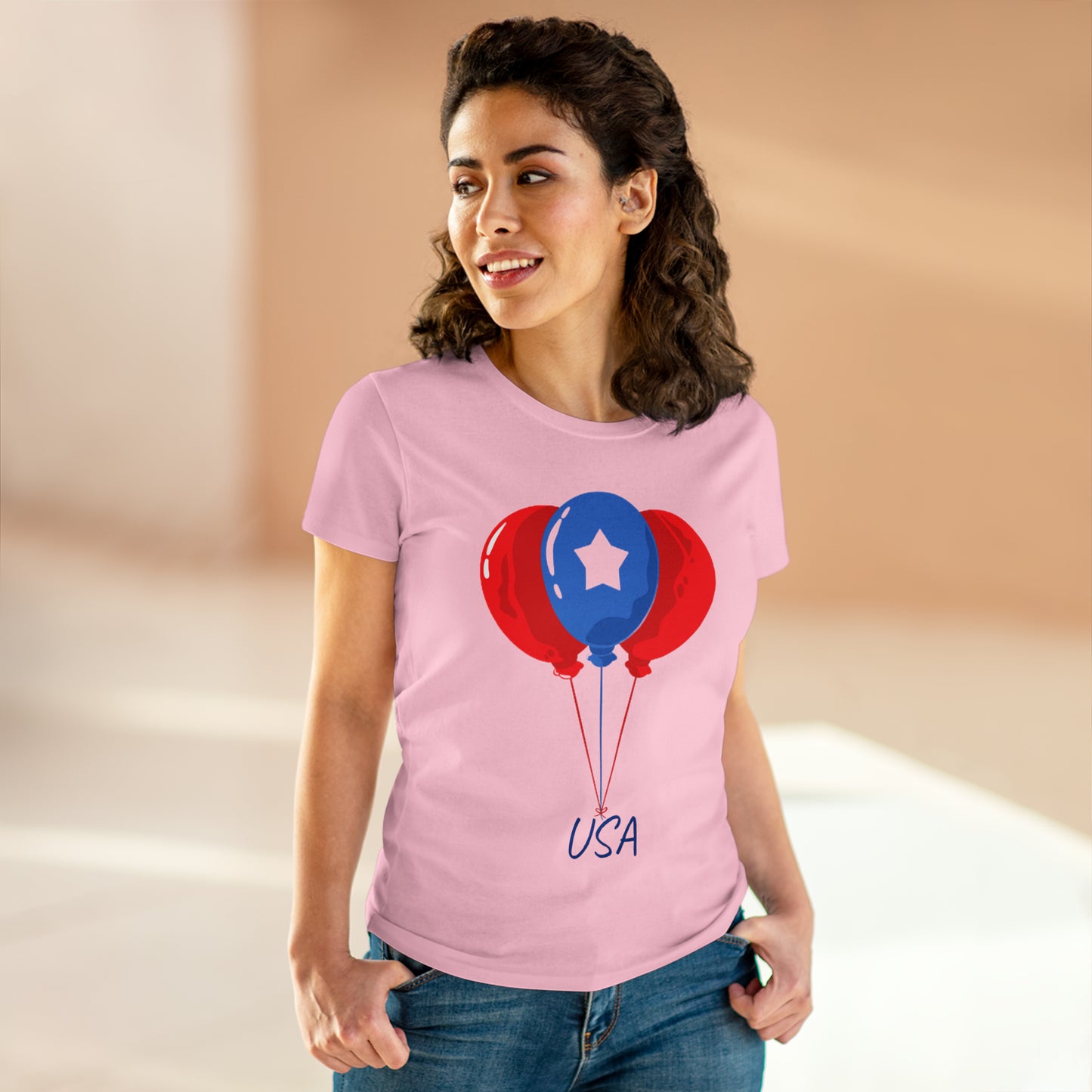 Celebrating Labor Day #2 - Women's Midweight Cotton Tee
