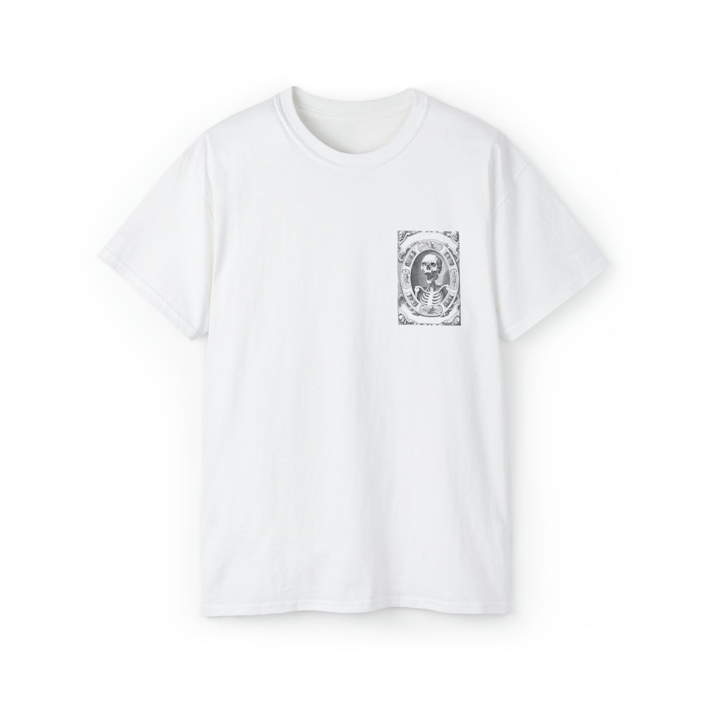 Halloween Skull Portrait - Unisex Ultra Cotton Tee