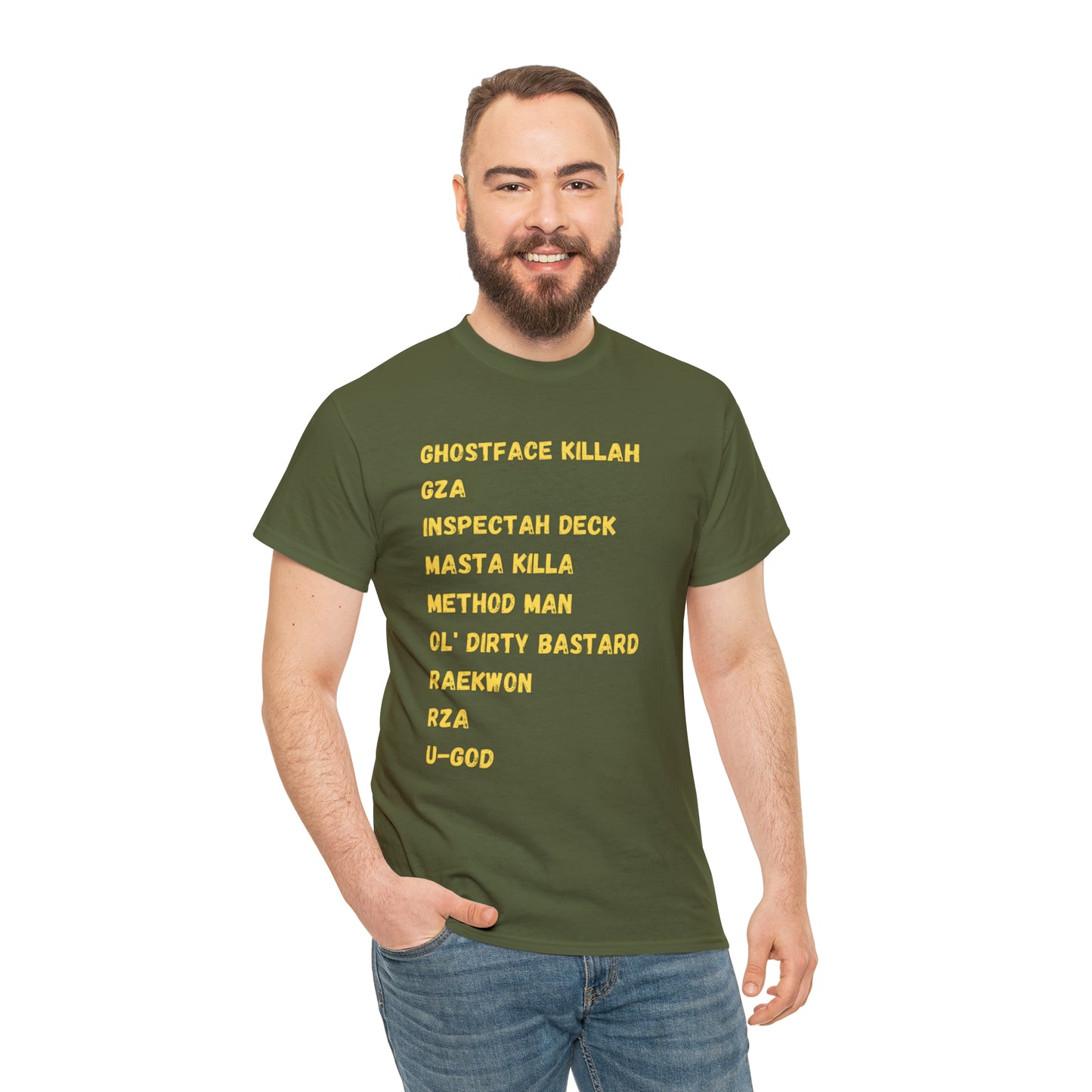 Wu-Unisex Heavy Cotton Tee