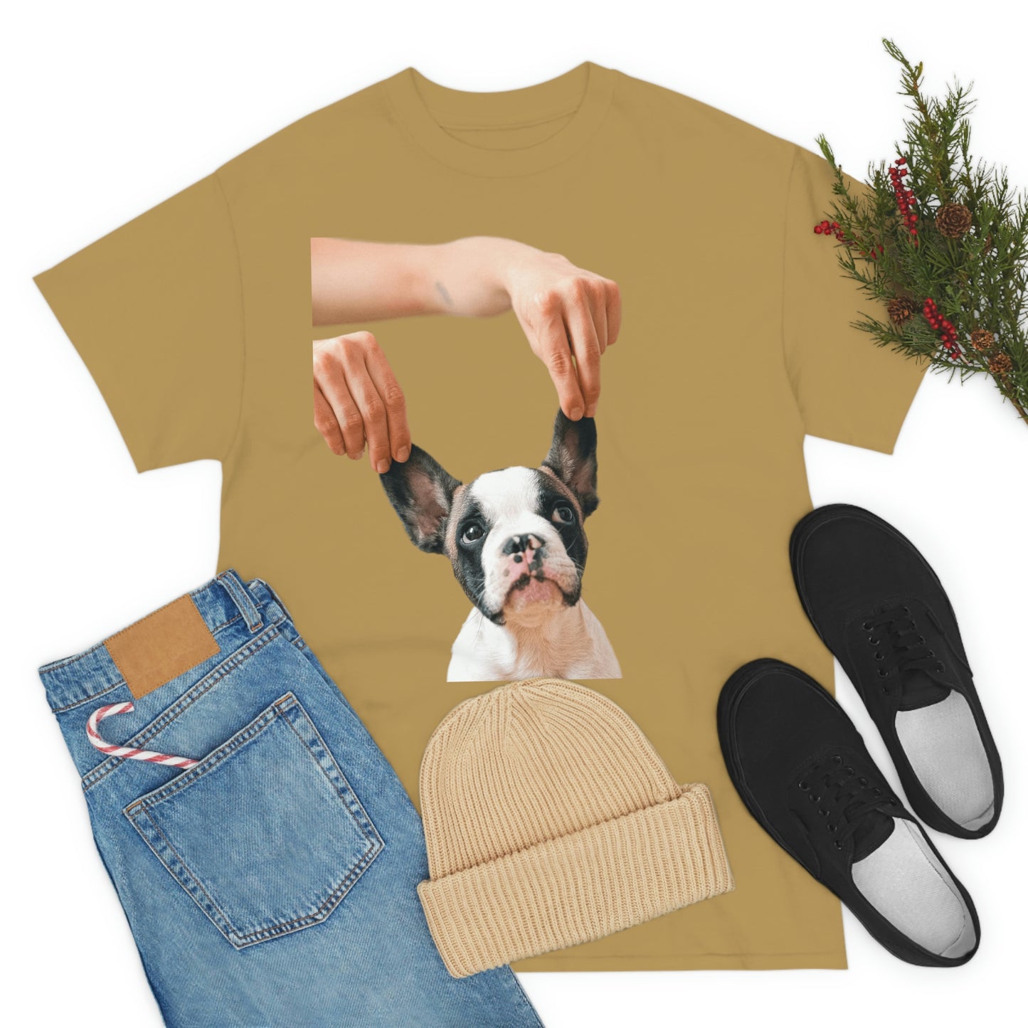 Dog Ears Unisex Heavy Cotton Tee
