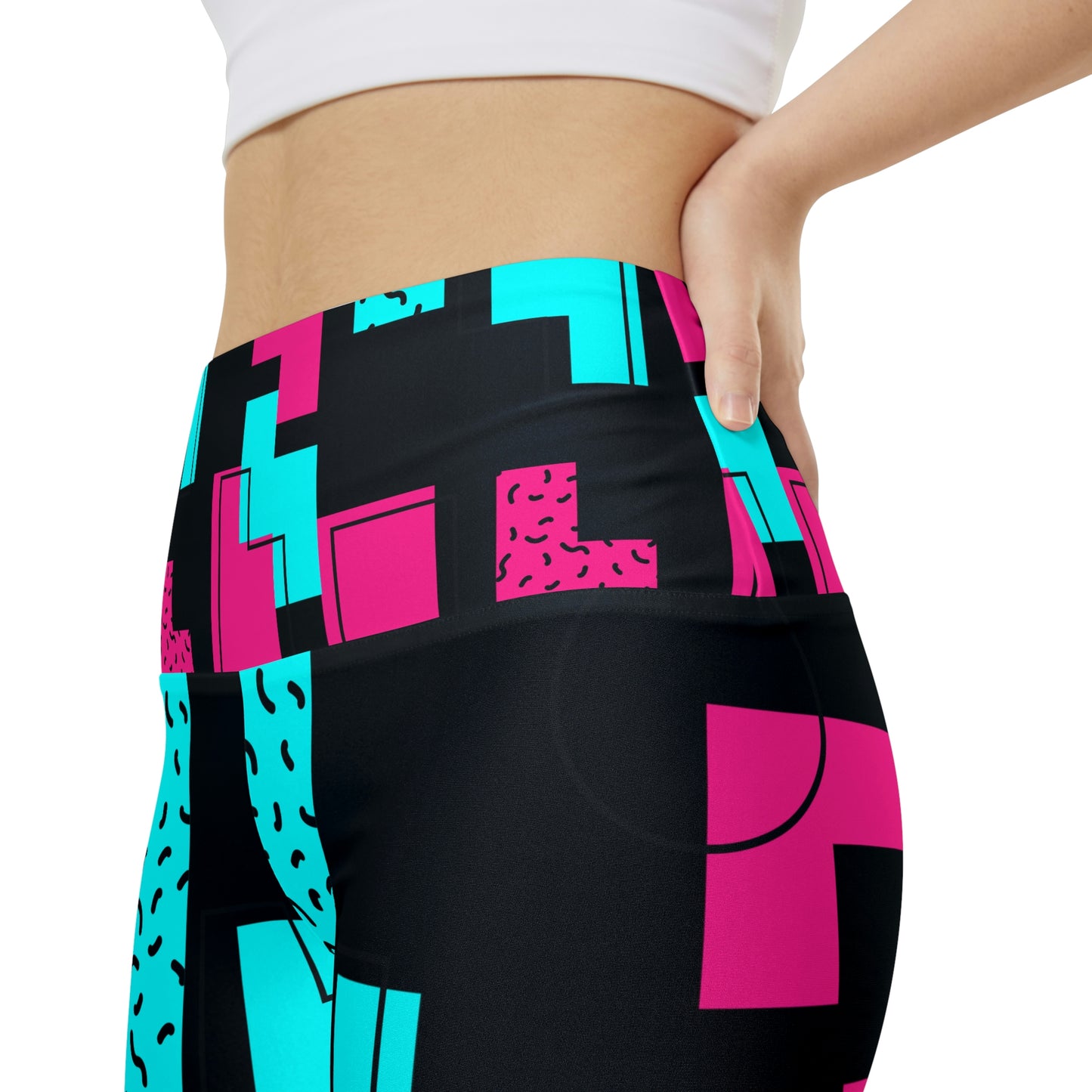 Tetris Women's Workout Shorts (AOP)