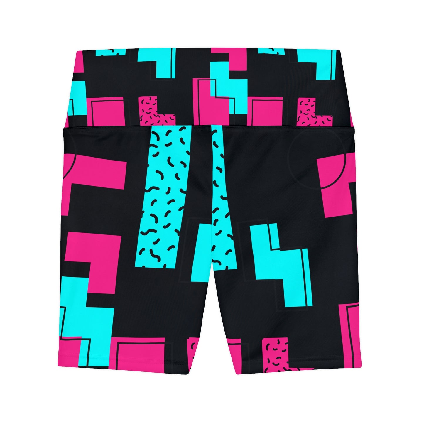 Tetris Women's Workout Shorts (AOP)