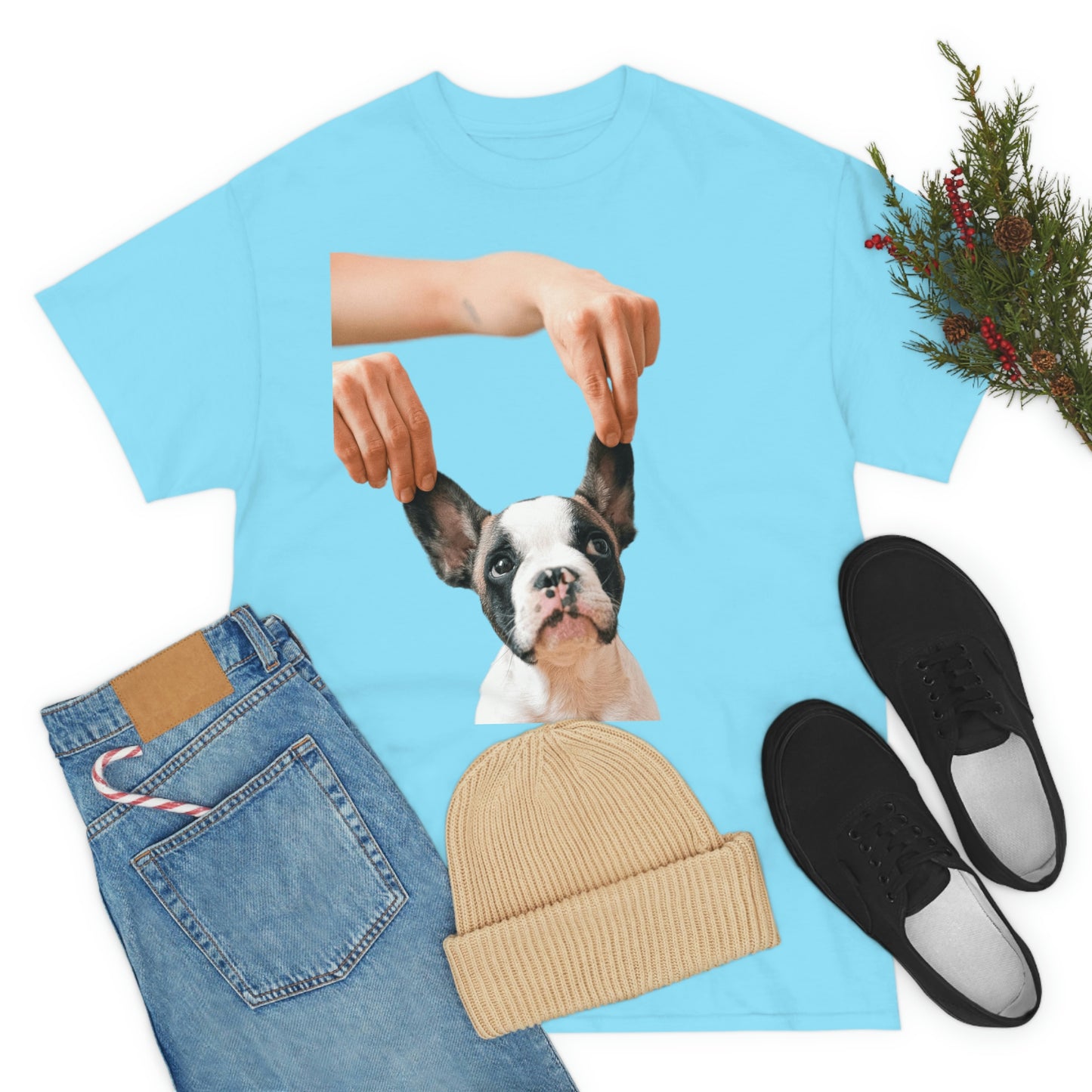 Dog Ears Unisex Heavy Cotton Tee