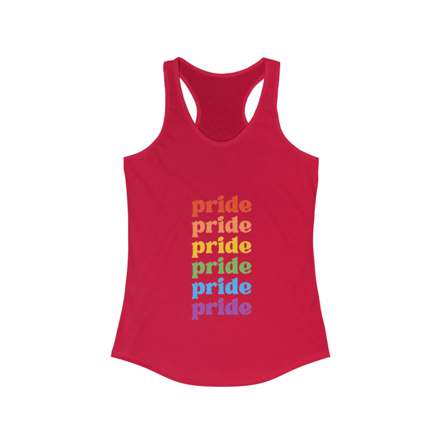 Pride1 Women's Ideal Racerback Tank