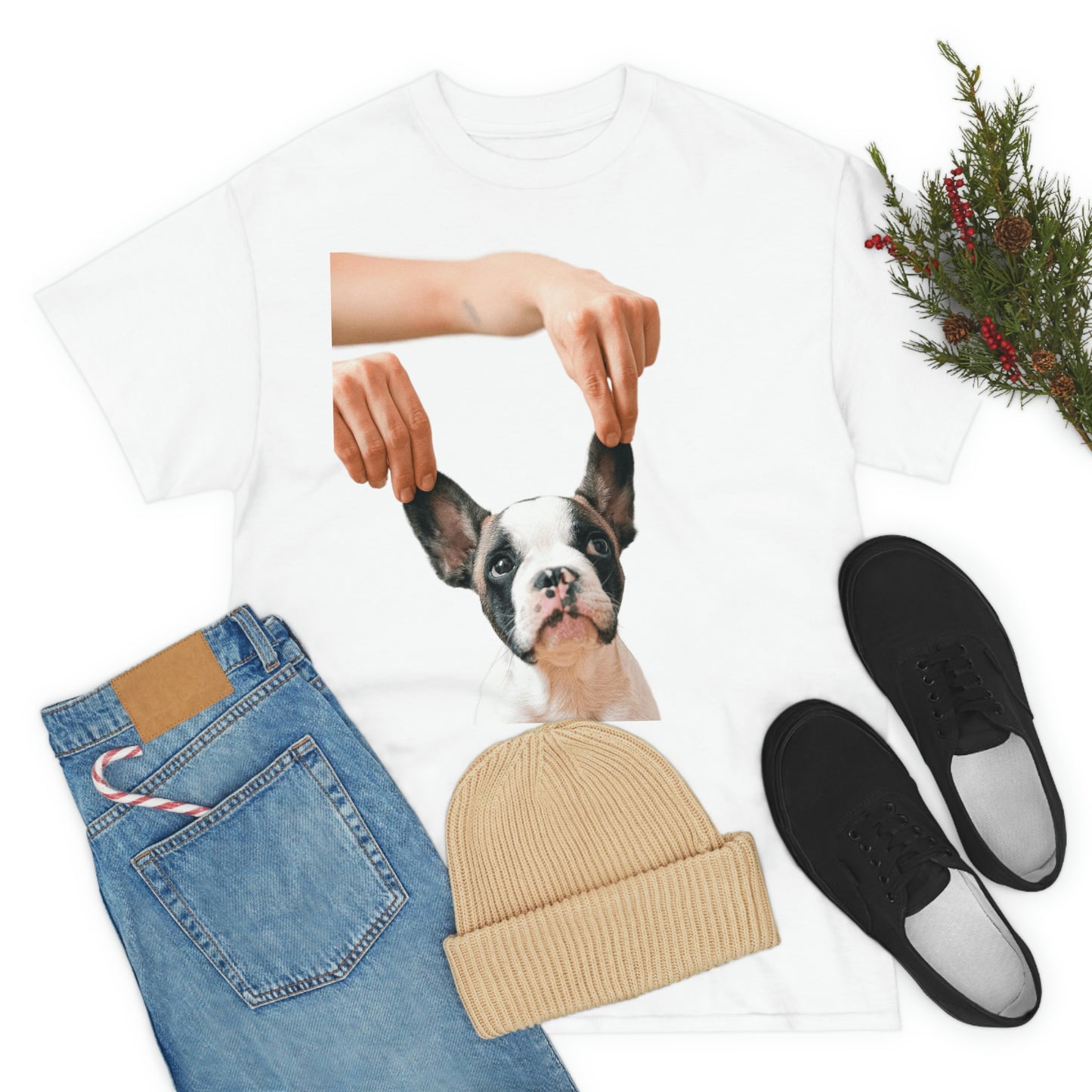 Dog Ears Unisex Heavy Cotton Tee