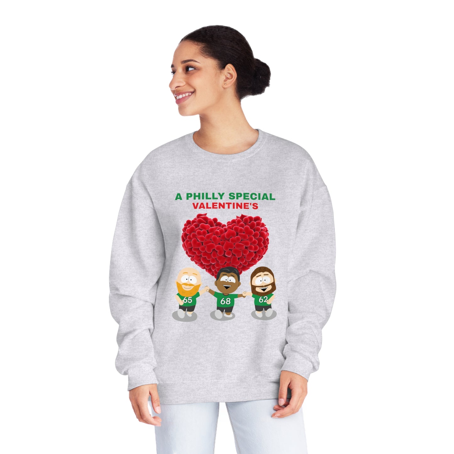 Philadelphia Eagles Valentine's Day 01 - Unisex Sweatshirt