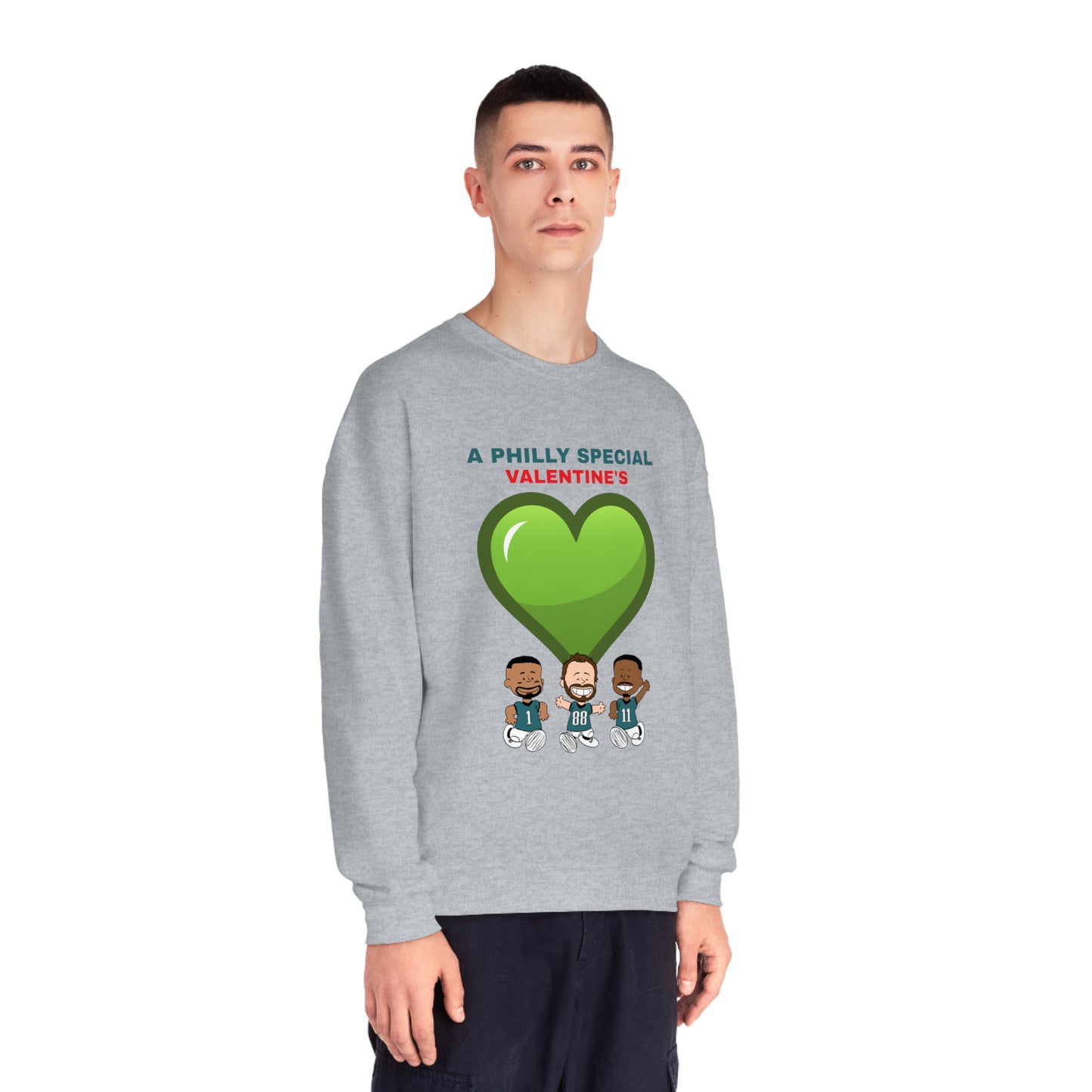 Philadelphia Eagles Valentine's Day 03 - Unisex Sweatshirt