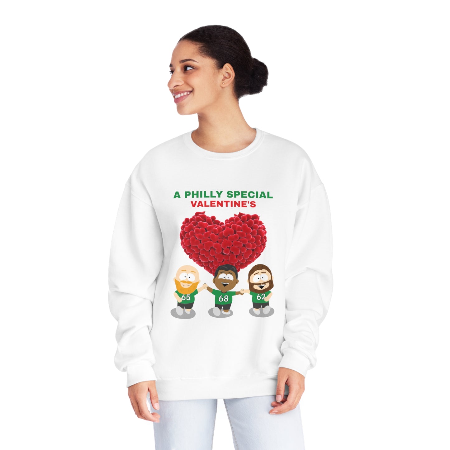 Philadelphia Eagles Valentine's Day 01 - Unisex Sweatshirt