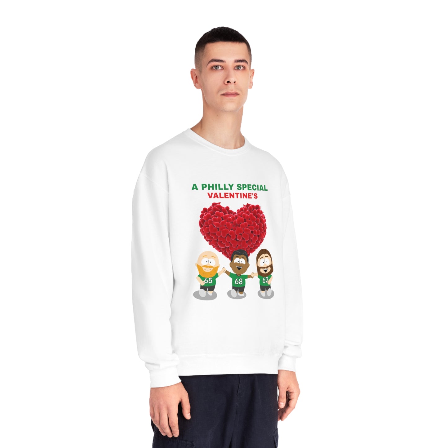 Philadelphia Eagles Valentine's Day 01 - Unisex Sweatshirt