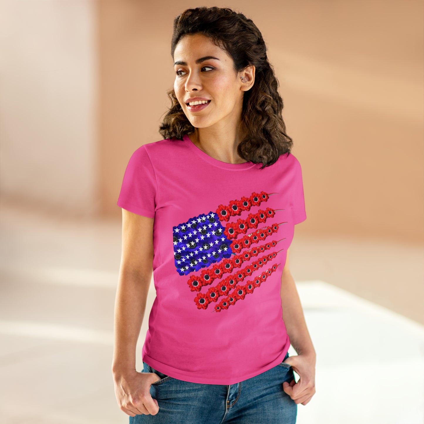 Celebrating Labor Day - Women's Midweight Cotton Tee