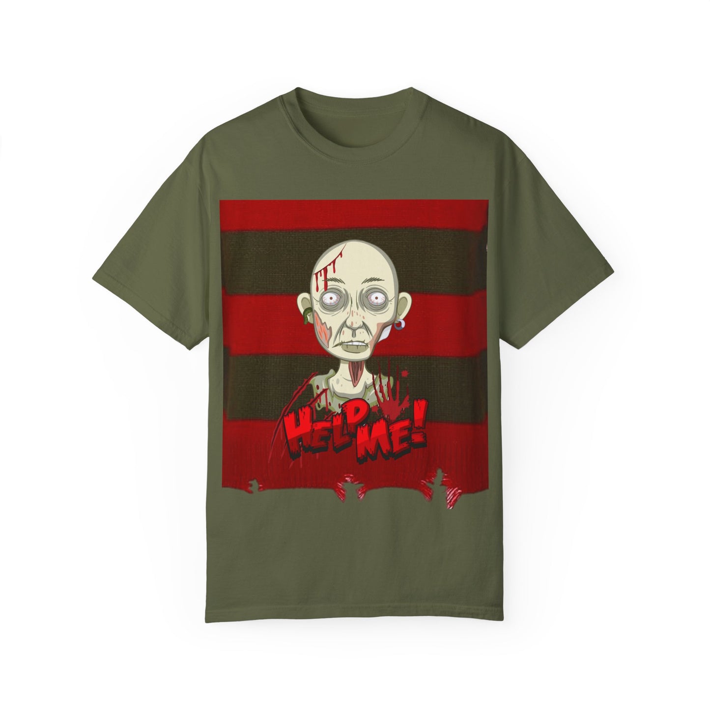 Halloween Freddy-Dyed T-shirt