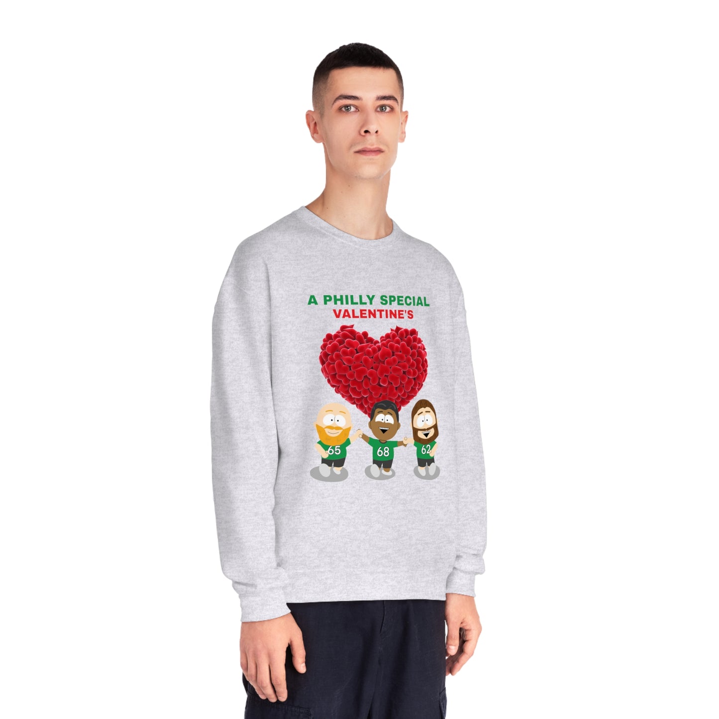 Philadelphia Eagles Valentine's Day 01 - Unisex Sweatshirt