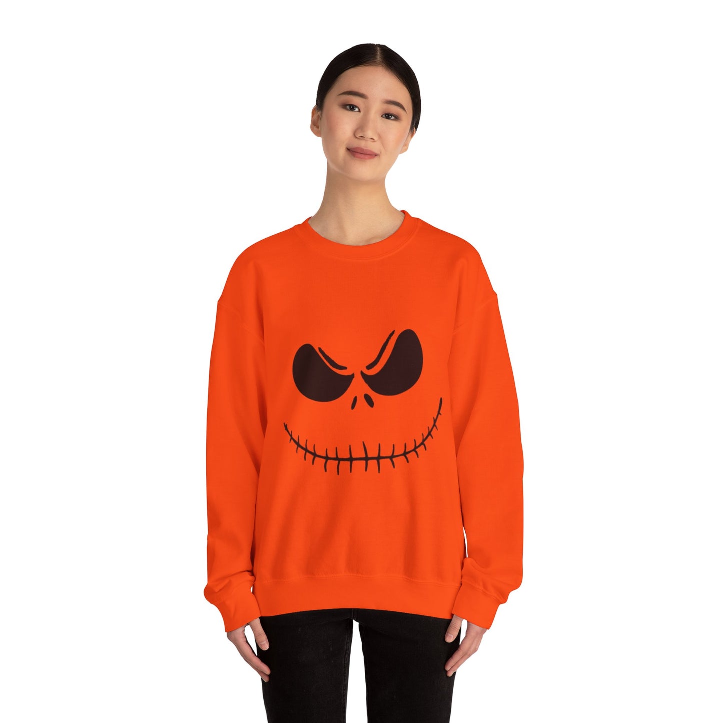 Halloween Skeleton Smile - Unisex Heavy Blend™ Crewneck Sweatshirt