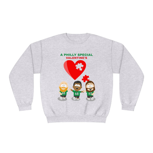 Philadelphia Eagles Valentine's Day 02 - Unisex Sweatshirt