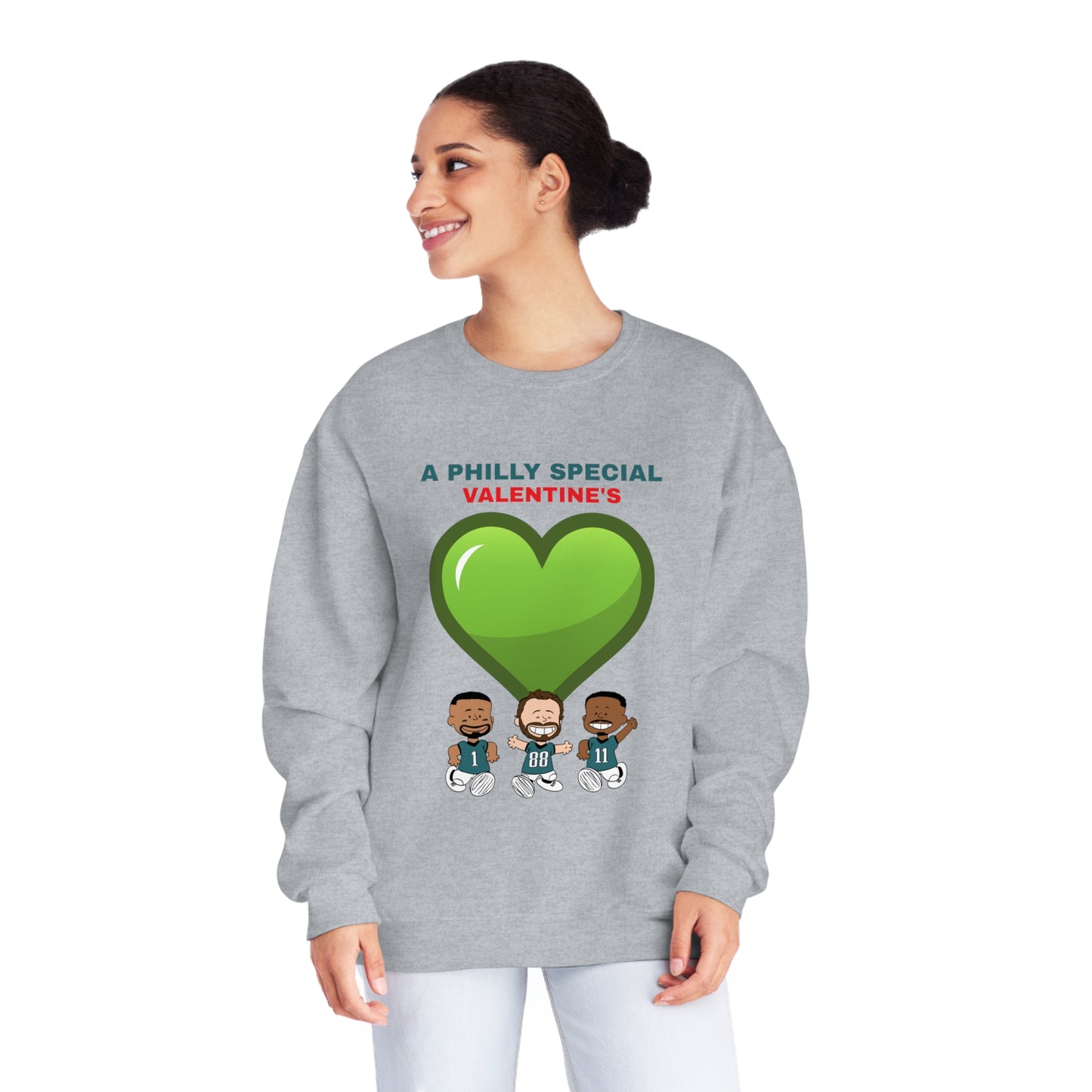 Philadelphia Eagles Valentine's Day 03 - Unisex Sweatshirt