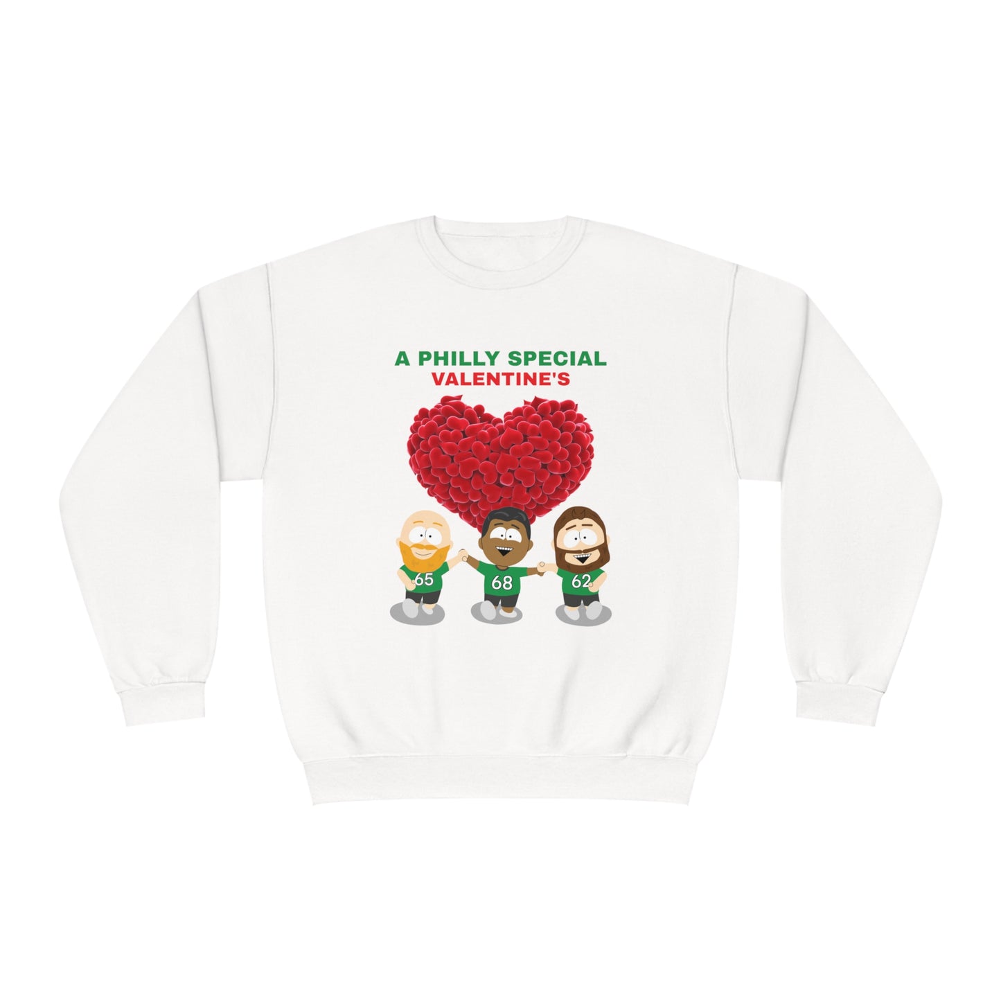 Philadelphia Eagles Valentine's Day 01 - Unisex Sweatshirt