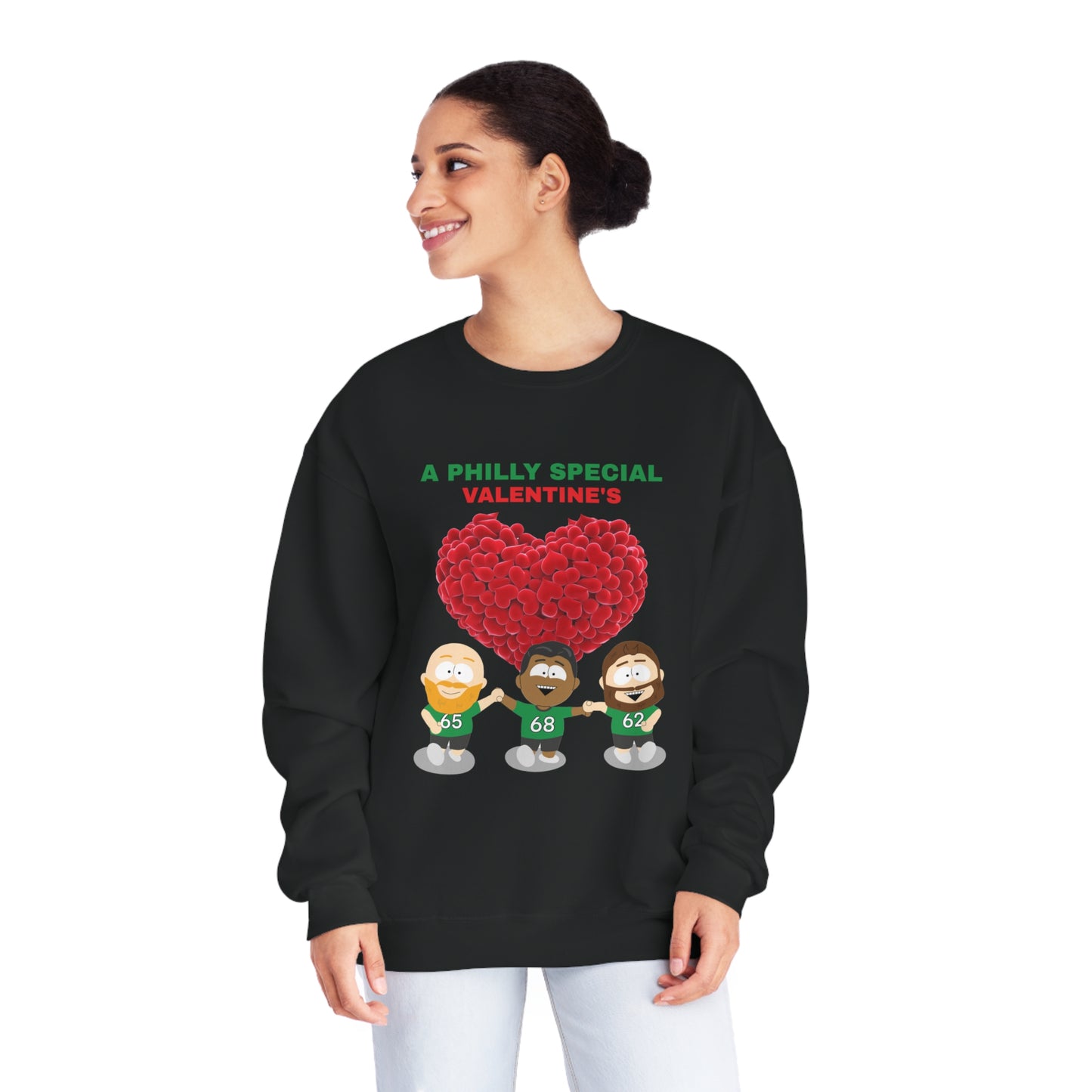 Philadelphia Eagles Valentine's Day 01 - Unisex Sweatshirt