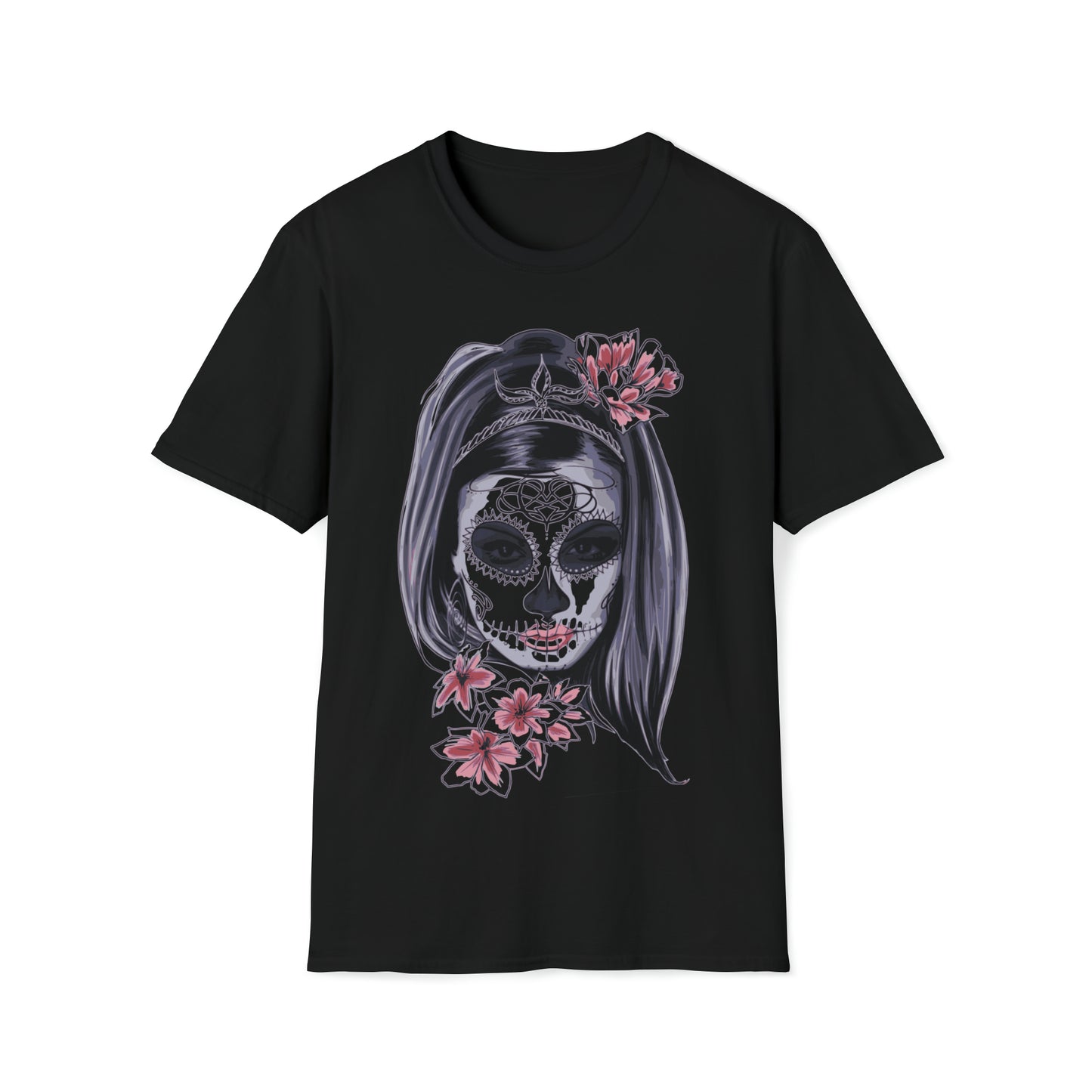 Halloween Day of the Dead 0010 - Unisex Softstyle T-Shirt