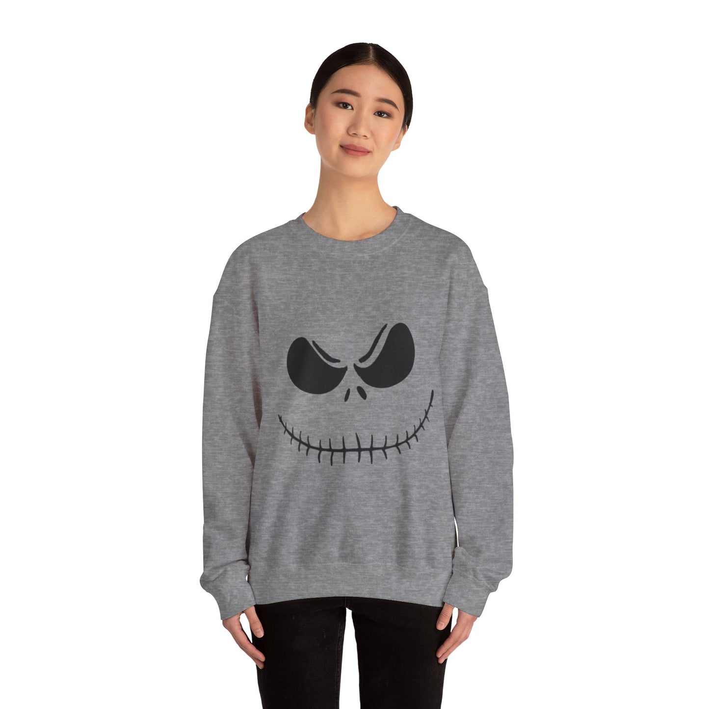 Halloween Skeleton Smile - Unisex Heavy Blend™ Crewneck Sweatshirt