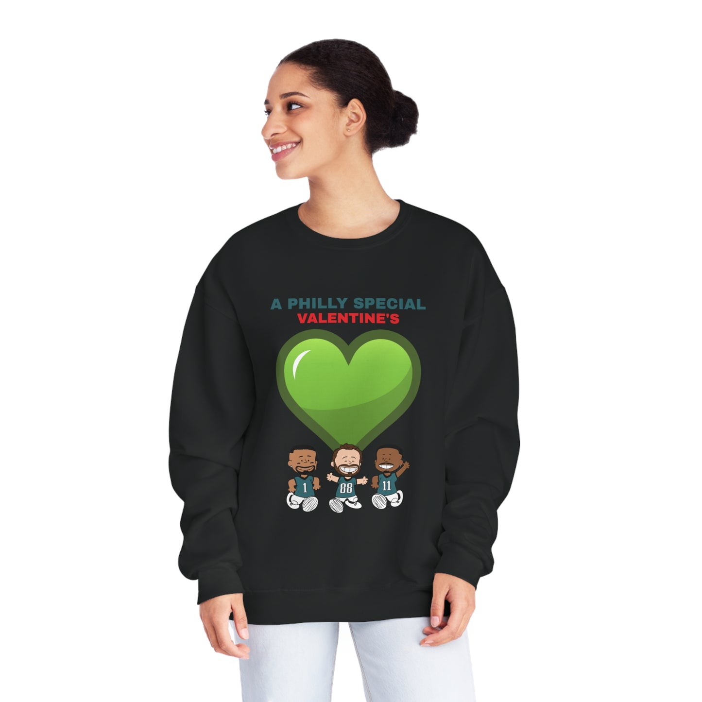 Philadelphia Eagles Valentine's Day 03 - Unisex Sweatshirt