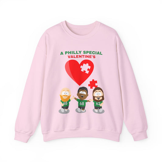 Philadelphia Eagles Valentine's Day 02 - Unisex Heavy Blend Sweatshirt