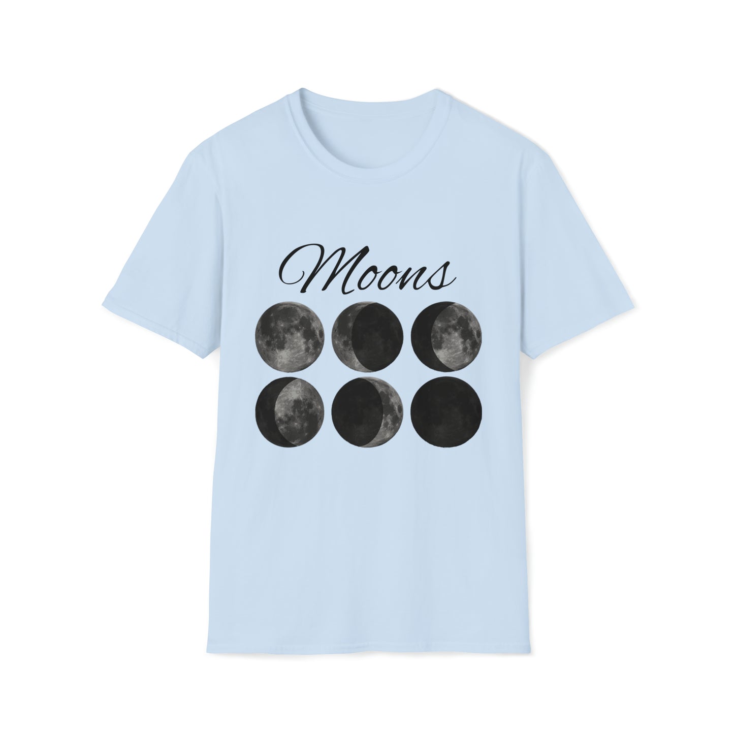 Moons Astrology 001 - Unisex Softstyle T-Shirt