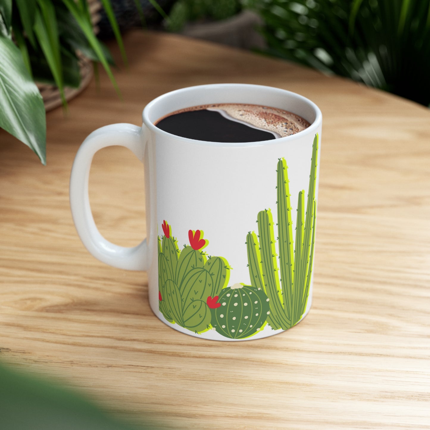 Cactus Ceramic Mug 11oz