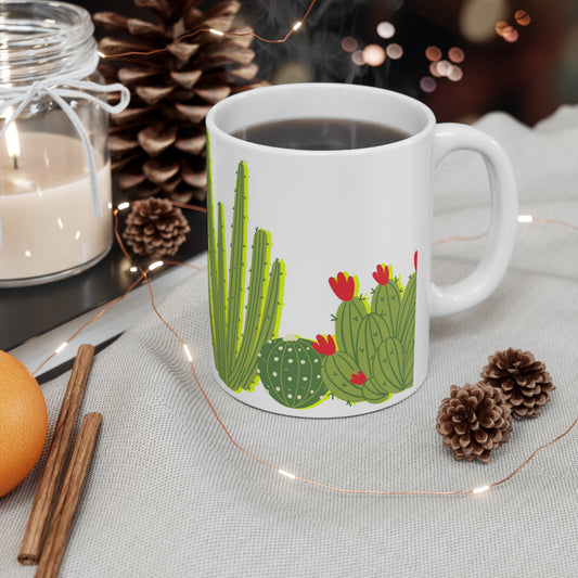 Cactus Ceramic Mug 11oz