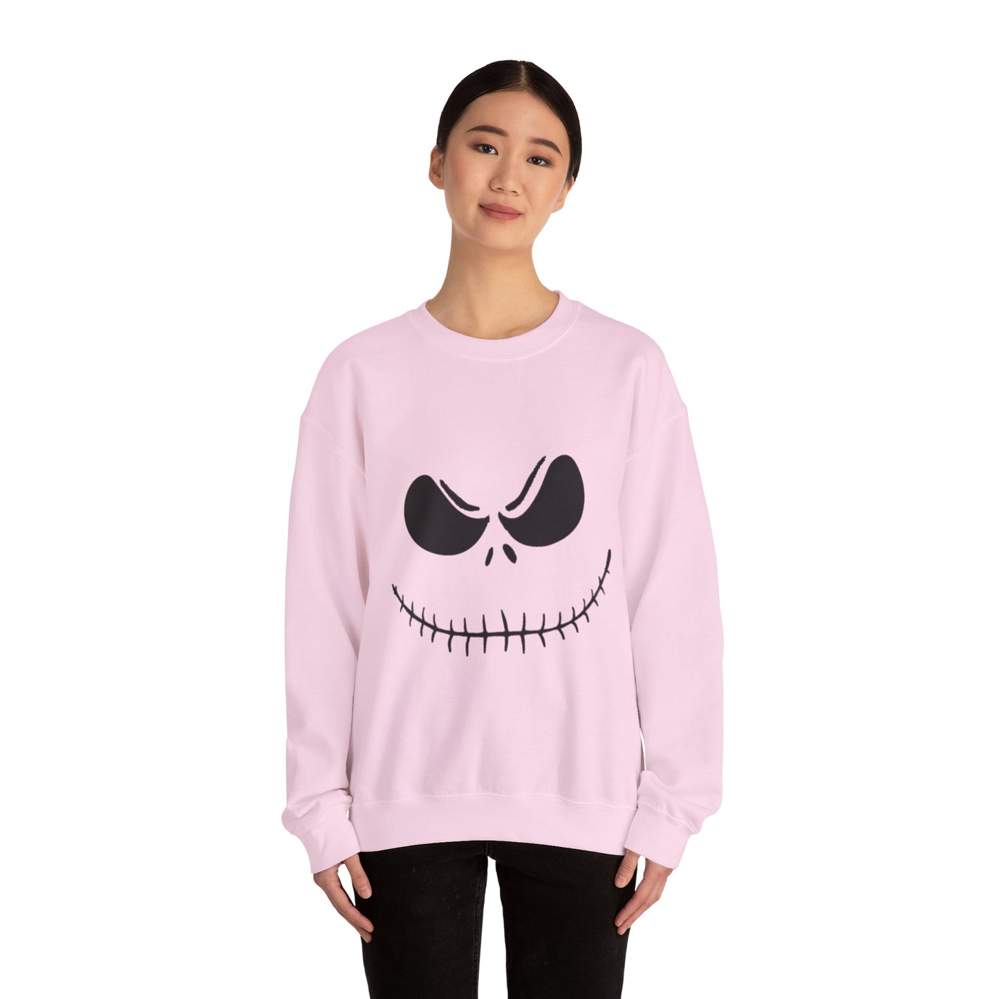 Halloween Skeleton Smile - Unisex Heavy Blend™ Crewneck Sweatshirt