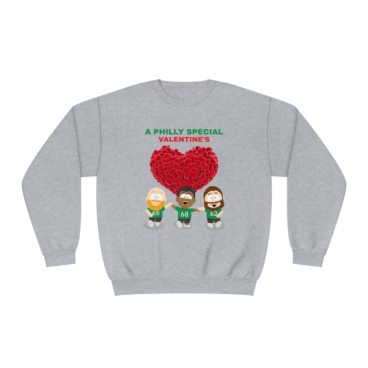 Philadelphia Eagles Valentine's Day 01 - Unisex Sweatshirt