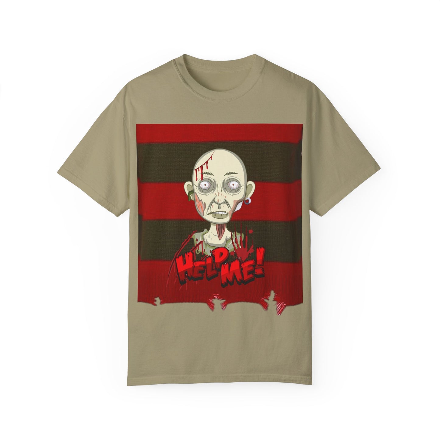 Halloween Freddy-Dyed T-shirt