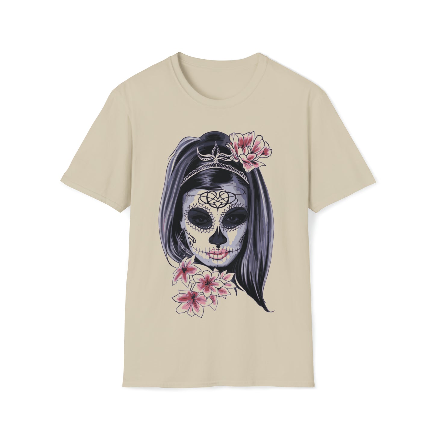 Halloween Day of the Dead 0010 - Unisex Softstyle T-Shirt