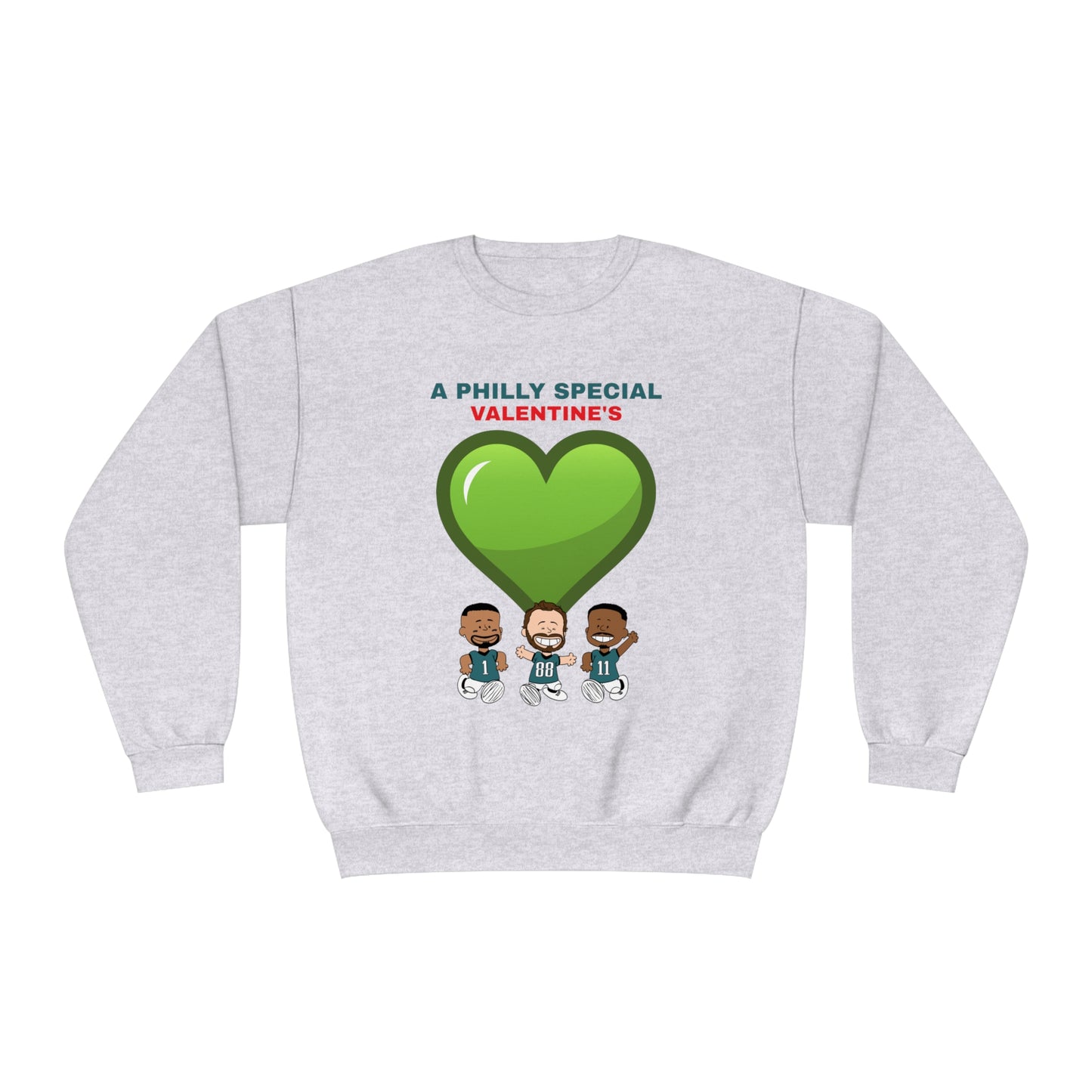 Philadelphia Eagles Valentine's Day 03 - Unisex Sweatshirt