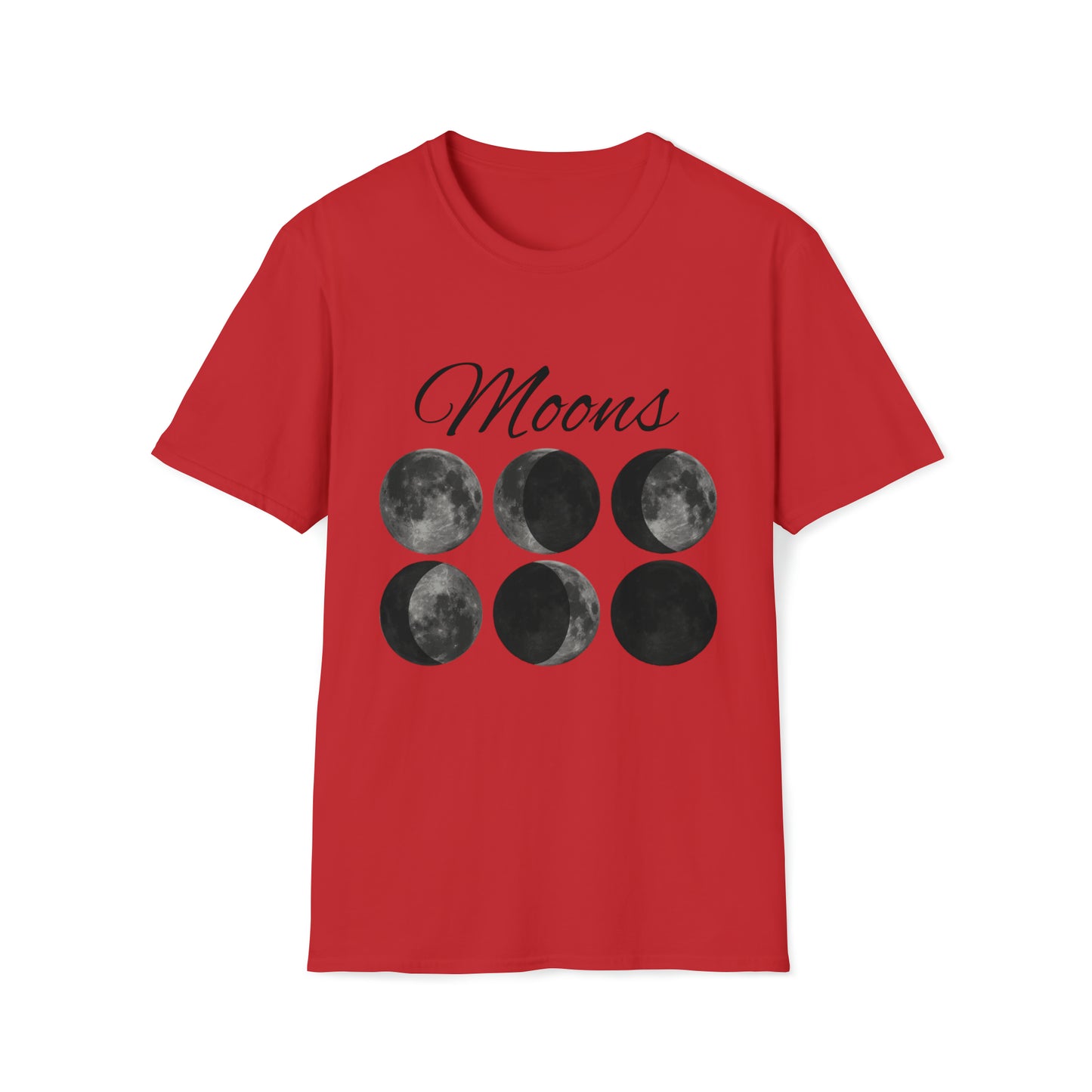Moons Astrology 001 - Unisex Softstyle T-Shirt