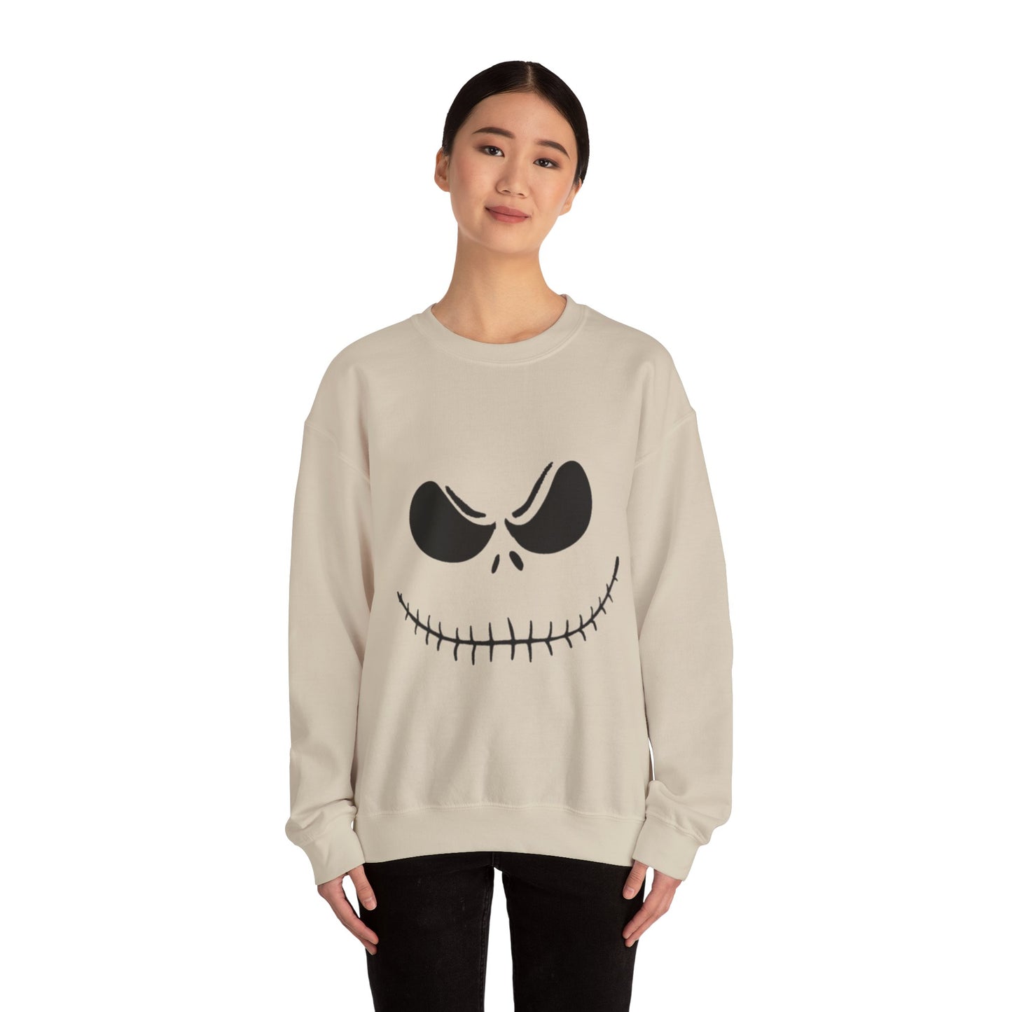 Halloween Skeleton Smile - Unisex Heavy Blend™ Crewneck Sweatshirt