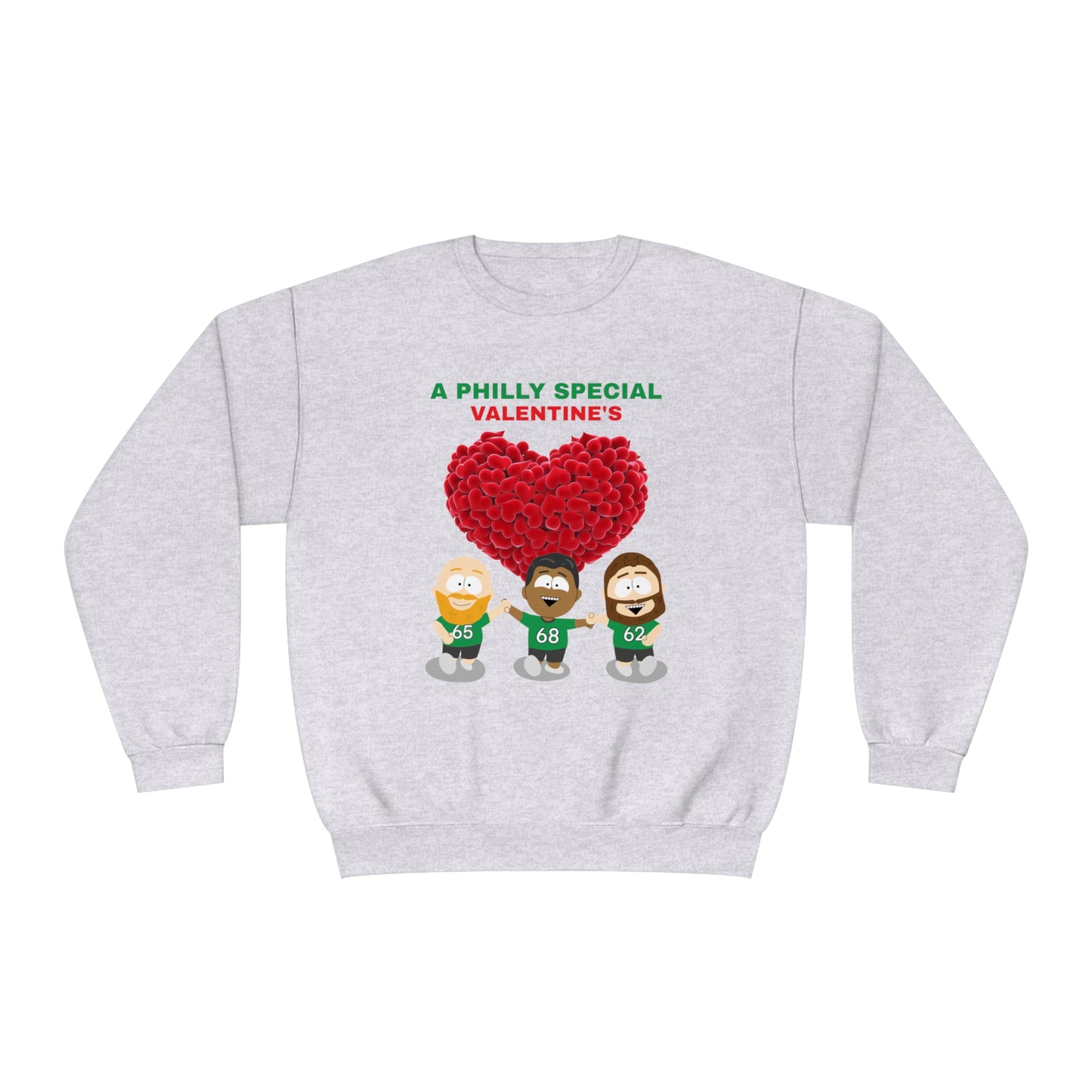 Philadelphia Eagles Valentine's Day 01 - Unisex Sweatshirt