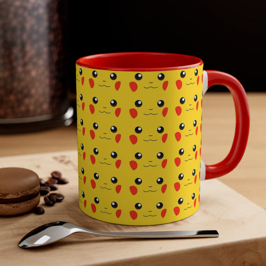 PikaMug - Accent Coffee Mug, 11oz Catch'em all