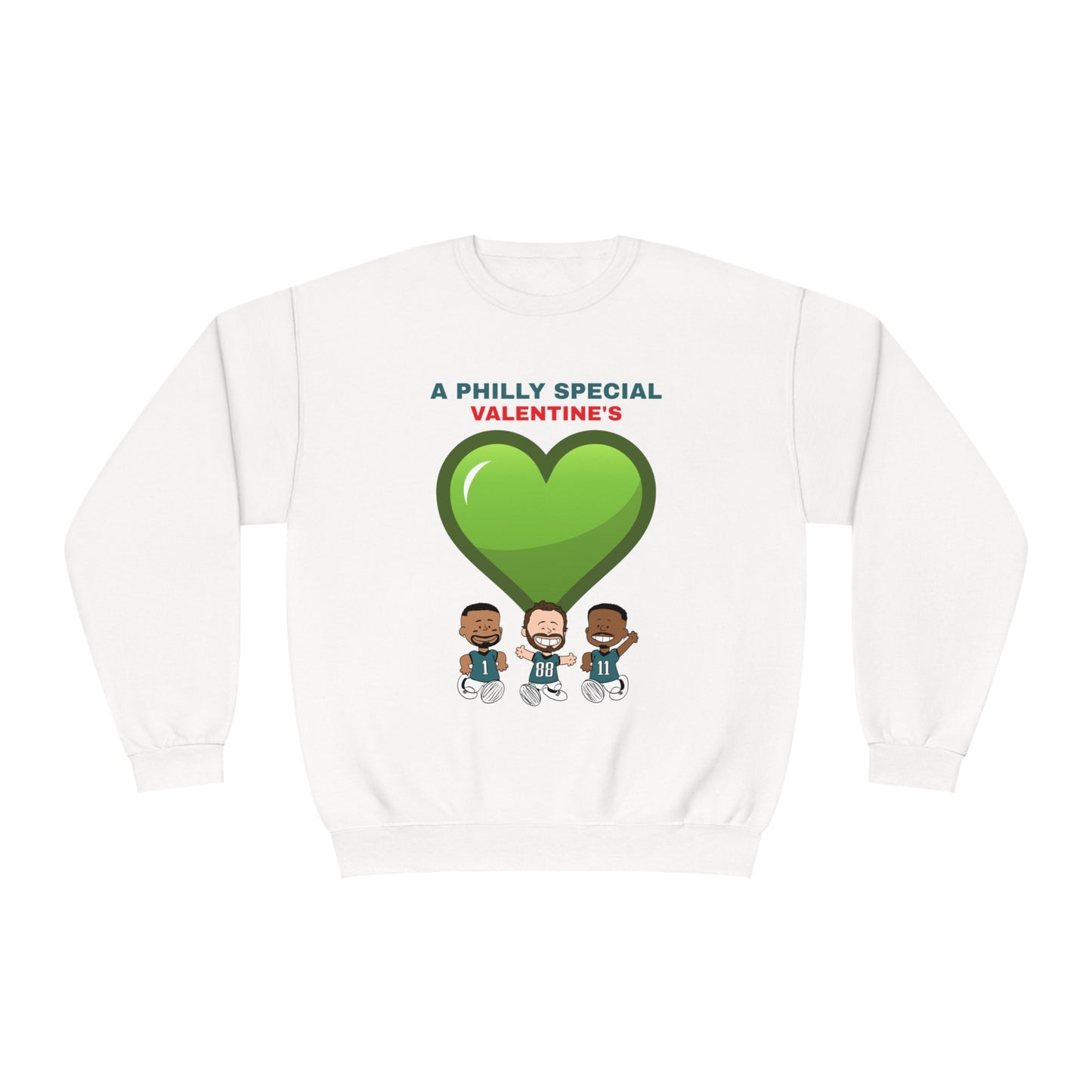 Philadelphia Eagles Valentine's Day 03 - Unisex Sweatshirt