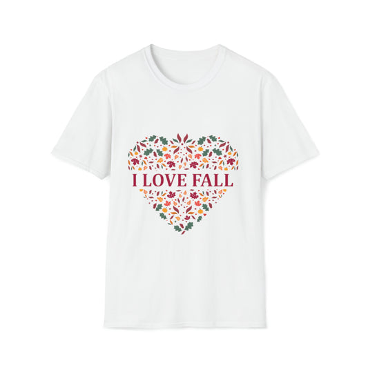 Autumn - 003 I Love Fall Unisex Softstyle T-Shirt