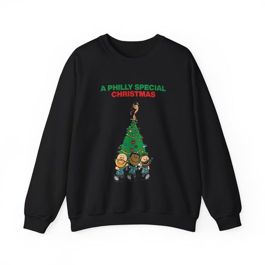 Philadelphia Eagles Christmas 02 - Unisex Heavy Crewneck Sweatshirt