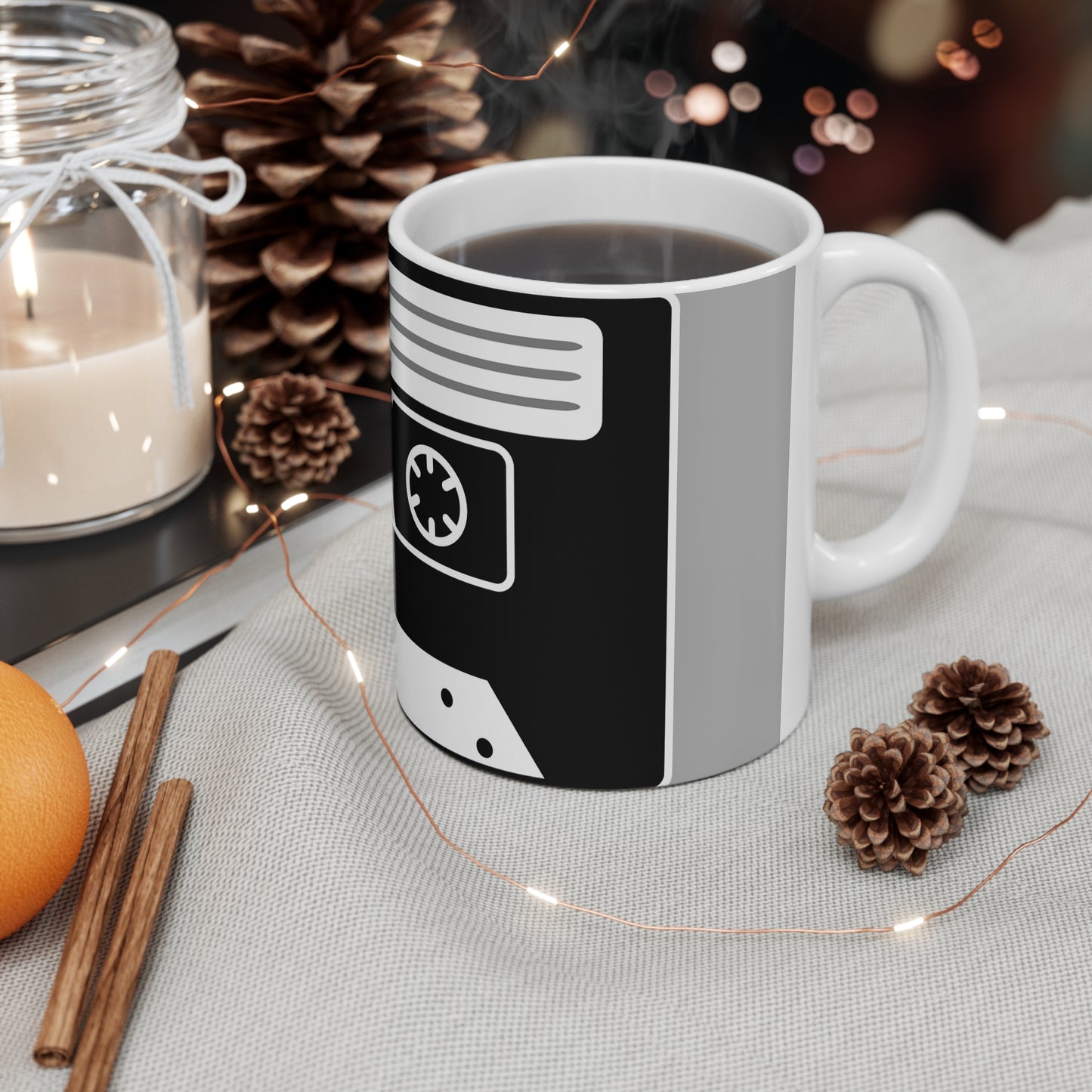 Mixed Tape Ceramic Mug 11oz