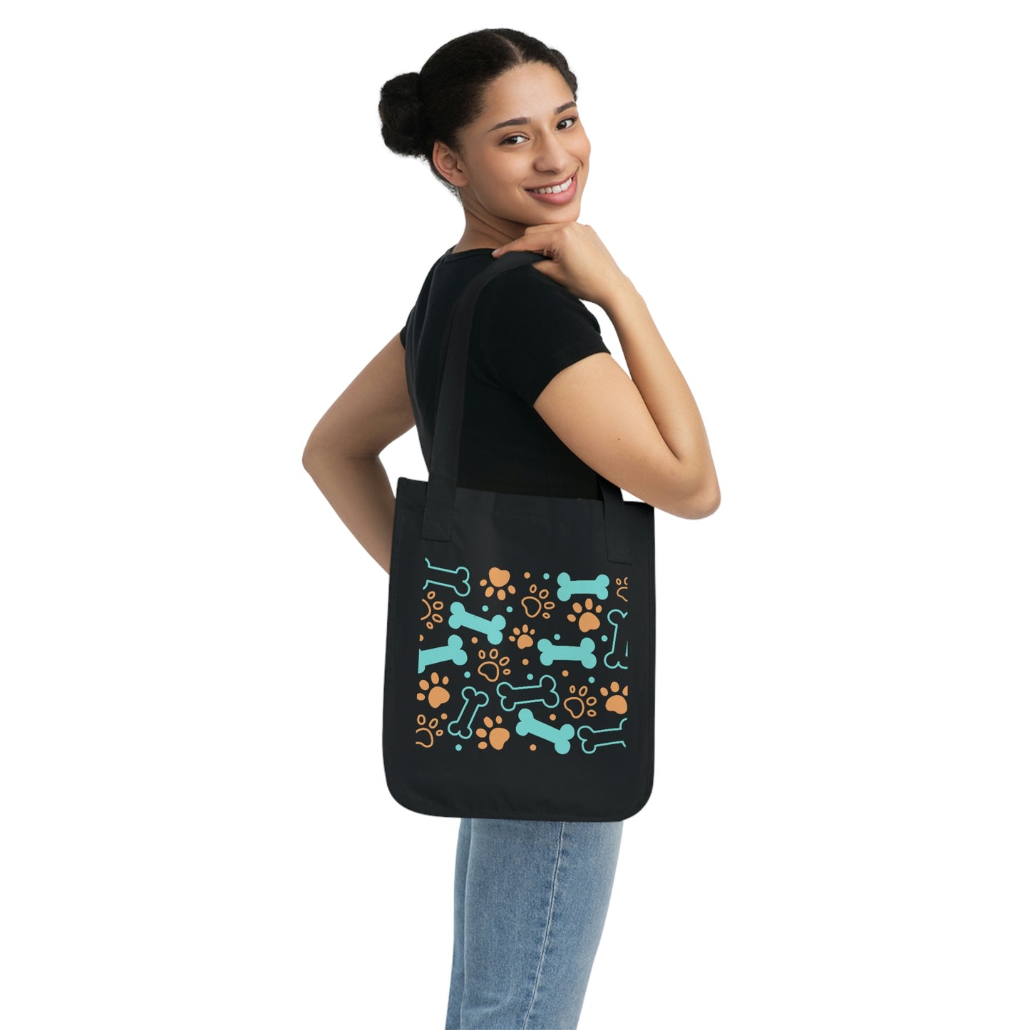 Bones Organic Canvas Tote Bag